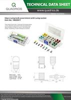 Quadrios 1802O017 Displaylampje 3.5 V 0.7 W Fitting E10 32 onderdelen - thumbnail