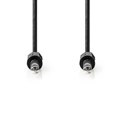 Nedis Stereo-Audiokabel | 6,35 mm Male | 6,35 mm Male | Vernikkeld | 2.00 m | Rond | Zwart | Label - CAGL23000BK20 Nedis Stereo-Audiokabel | 6,35 mm Male | 6,35 mm Male | Vernikkeld | 2.00 m | Rond | Zwart | Label - CAGL23000BK20