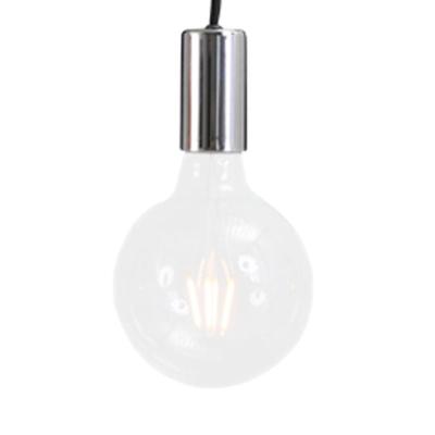 Masterlight Chrome pendel hanglampConcepto zwart met grijs - 2237-07