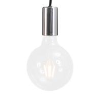 Masterlight Chrome pendel hanglampConcepto zwart met grijs - 2237-07 - thumbnail