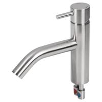 Differnz kraan gebogen koud/warm mat chroom - thumbnail