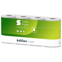 Toiletpapier satino mt1 comfort 2laags wit 067490 - thumbnail