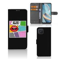 OPPO Reno4 Z | Wallet Case | met Pasjes | Popart Princess - thumbnail