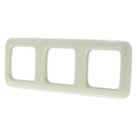 Busch-Jaeger Reflex Afdekraam | Inbouw | 3-voudig | Polarwit - 66.001.23 - thumbnail