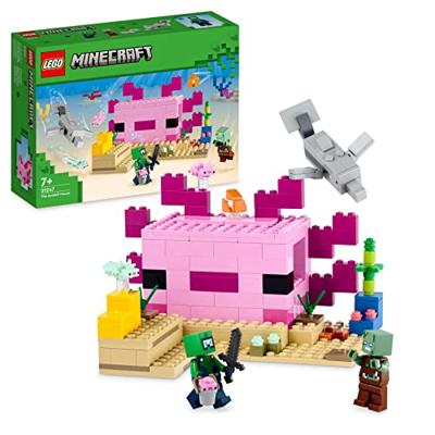 Lego Minecraft 21247 Het Axolotihuis Lego Minecraft 21247 Het Axolotihuis