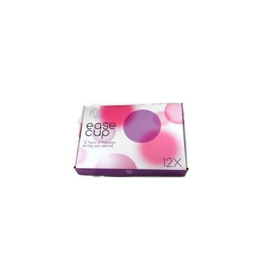 EaseCup 2x - Tot 12 uur vrijheid tijdens je menstruatie! (aantal: 1 x EaseCup 12 pack (12 stuks))