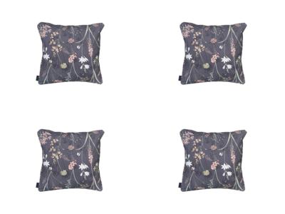 Sierkussen ca. 50x50 cm Donna grey canvas Eco plus natural outdoor finishing (4 stuks) Madison - Madison