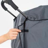 reer 84041 voetenzak voor kinderwagens Raincover Polyester, Polyethyleenvinylacetaat (PEVA) Antraciet - thumbnail