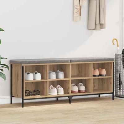 Schoenenkast met plank Artisan Eiken 131 x 35 x 50 cm