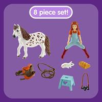 Schleich Horse Club Mia en Spotty + Accessoires - thumbnail