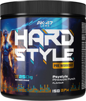 AK-47 Labs Hardstyle Pre-workout Psystyle Pineapple Punch (250 g) - thumbnail