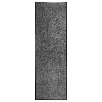 VidaXL Deurmat wasbaar 60x180 cm antraciet