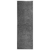 VidaXL Deurmat wasbaar 60x180 cm antraciet - thumbnail