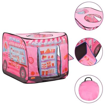 VidaXL Kinderspeeltent met 250 ballen 70x112x70 cm roze VidaXL Kinderspeeltent met 250 ballen 70x112x70 cm roze