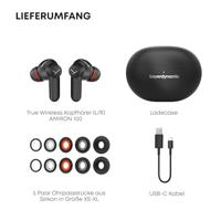 beyerdynamic AMIRON 100 draadloos oordopjes met ruisonderdrukking, 27 uur batterijduur, transparantiemodus, Bluetooth® 5.3, compact ontwerp in zwart - thumbnail
