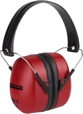 Kreator KRTS40002 Gehoorbescherming  -29 Db | Oorbeschermers met versterkte hoofdband