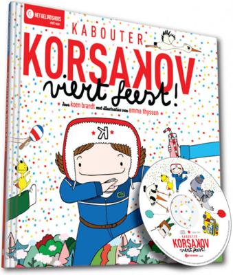 Kabouter Korsakov viert feest - Koen Brandt - Hardcover (9789079040506)
