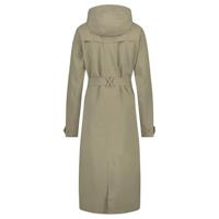 AGU Trench Coat Long Regenjas Urban Outdoor Dames - Groen - XL - Waterdicht - thumbnail