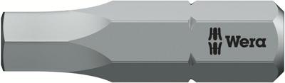 Wera 840/1 BTZ Zeskant Bits, 5,5 x 25 mm - 1 stuk(s) - 05056686001 Wera 840/1 BTZ Zeskant Bits, 5,5 x 25 mm - 1 stuk(s) - 05056686001