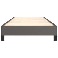 Bedframe kunstleer grijs 100x200 cm - thumbnail