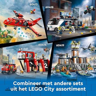 Playset Lego 60413 City Fire Rescue Plane - thumbnail