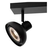 Lucide SENSAS - Plafondspot - 2xGU10 (ES111) - Zwart - thumbnail