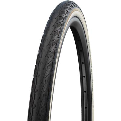 Schwalbe buitenband delta cruiser plus 28-622 zwart/wit refl