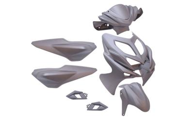 Edge plaatset aerox-r vanaf bj. 2014 9 delig mat grijs