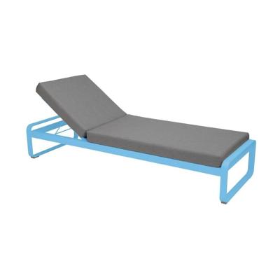 Fermob Bellevie Premium Sunlounger ligbed Maya Blue Fermob Bellevie Premium Sunlounger ligbed Maya Blue