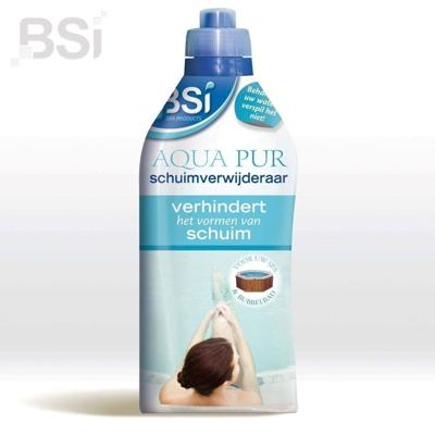 Aqua pur schuimverwijderaar 1 liter Zwembadonderhoud BSI - Bsi