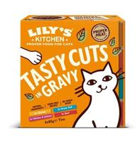 Lily's Kitchen Kipstukjes in Saus Kattenvoer 85gr - thumbnail