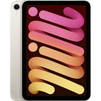 Apple iPad mini (A17 Pro): 8,3‑inch Liquid Retina-display, 128 GB, wifi 6E + 5G mobiel internet, 12‑MP camera aan de voorkant/12‑MP camera aan de achterkant, Touch ID – Sterrenlicht - thumbnail
