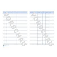 Zweckform ritregistratie/223 DIN A5 staand wit 40 vel (Duitstalig) - thumbnail