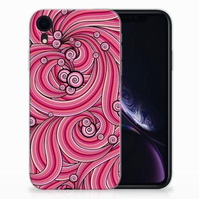 Apple iPhone Xr | Hoesje maken | Swirl Pink