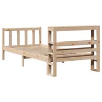 Bedframe zonder matras massief grenenhout 140x200 cm - thumbnail