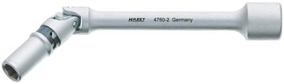 Hazet 4760-2 4760-2 Bougiesleutel 8 mm Aandrijving 3/8 (10 mm) 142 mm 1 stuk(s) Hazet 4760-2 4760-2 Bougiesleutel 8 mm Aandrijving 3/8 (10 mm) 142 mm 1 stuk(s)