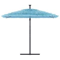 Parasol met stalen paal 269x269x235 cm blauw - thumbnail