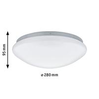 Paulmann Leonis 70724 LED-plafondlamp met bewegingsmelder voor badkamer 9.5 W Neutraalwit Wit - thumbnail
