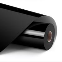 LOKLiK • matless heat transfer vinyl 33x150cm glossy black - thumbnail