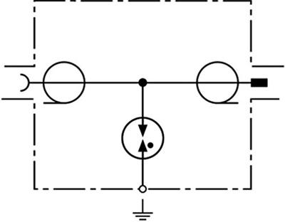 DEHN 929045 DGA AG N Overspanningsbeveiliging (tussenstekker) Overspanningsbeveiliging voor: DVB-C, kabel (coax) 20 kA 1 stuk(s)