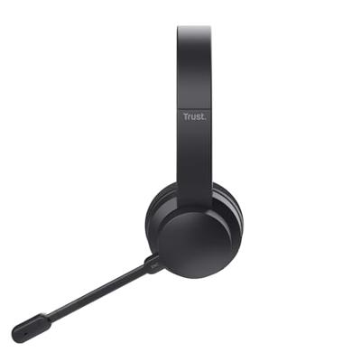 Trust AYDA WIRELESS ENC Headset Zwart Trust AYDA WIRELESS ENC Headset Zwart
