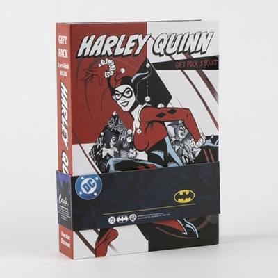 DC Comics Socks 3-Pack Harley Quinn 36-43