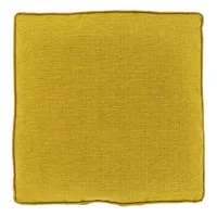 Boxkussen senna 42x42x5cm geel - thumbnail