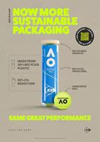 Dunlop Slazenger AUSTRALIAN OPEN 2x4PET Tennisballen - thumbnail