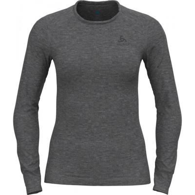 Active Warm Eco LS Thermoshirt Dames Odlo Steel Grey Melange L Active Warm Eco LS Thermoshirt Dames Odlo Steel Grey Melange L
