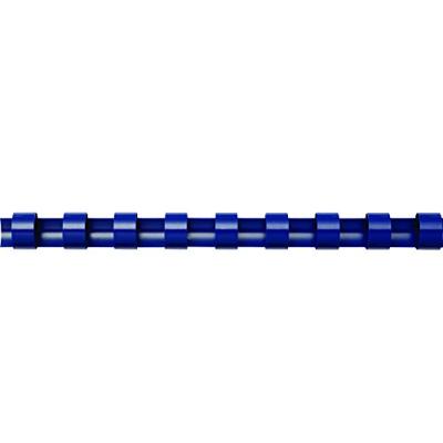 Fellowes bindruggen, pak van 100 stuks, 8 mm, blauw Fellowes bindruggen, pak van 100 stuks, 8 mm, blauw