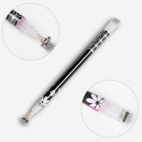 3 PC'S Cat Eye gel magneet pen dubbele kop magnetische pen Plum branding bloem magnetische pen Nail Cat Eye magneet nieuwe tool (zwart) - thumbnail