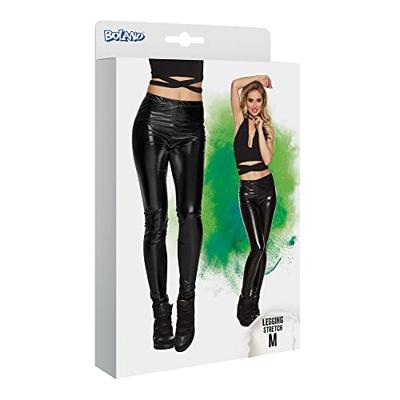 Legging glans zwart