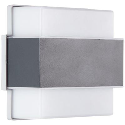 Brilliant Archie G96387/63 LED-buitenlamp (wand) Energielabel: E (A - G) LED LED vast ingebouwd 7 W Wit, Antraciet