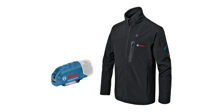 Bosch Blauw GHJ 12 + 18V XA | Verwarmde jas Maat 3XL | Zonder accu & lader - 06188000E2 - thumbnail